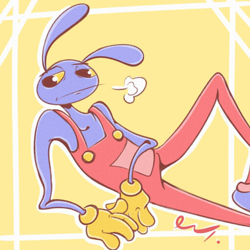 fanart of Jax from The Amazing Digital Circus (digital)